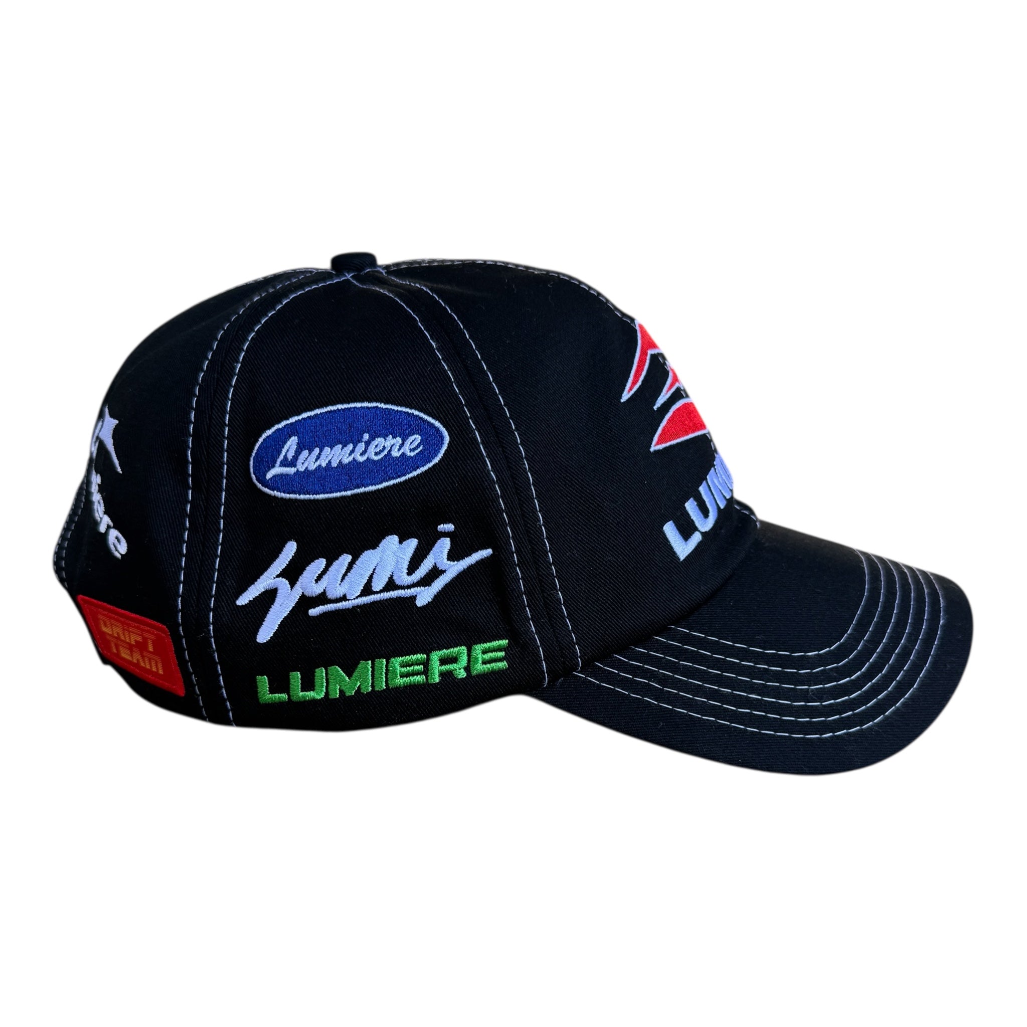 DRIFT TEAM MULTI LOGO CAP
